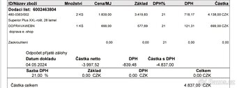 Nové rošty Superior plus XXL, 2ks 90x200 - 6
