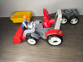 Traktor s přívěsem a figurkou, Igráček MULTIGO - 6