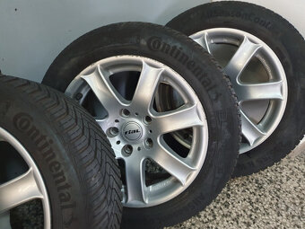 R16 komplet alu RIAL Germany pro BMW + celoroční pneu Conti - 6