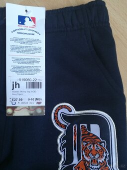 Tepláky & gatě šedé Majestic a Everlast vel. 140/146 - 6