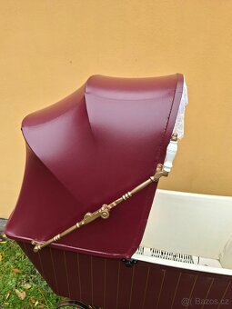 Starožitný kočárek pro miminko č.  1199 - 6