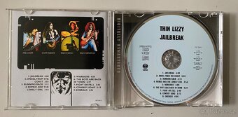CD Thin Lizzy - Live and Dangerous, Black Rose, Jailbreak - 6