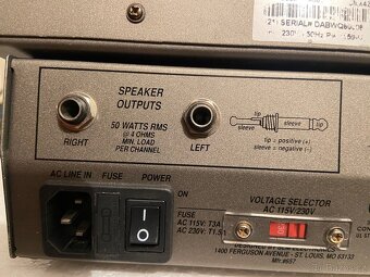 Crate Audio CMX42P napájený mini mixážní pult 2x50W - 6