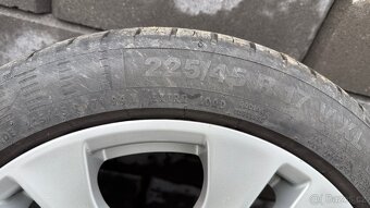 Alu kola originál Mercedes 7,5x17, ET 47, 5x112 - 6