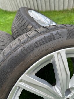 Kola audi r19 5x112 8J + zimní pneu continental 245/45/r19 - 6