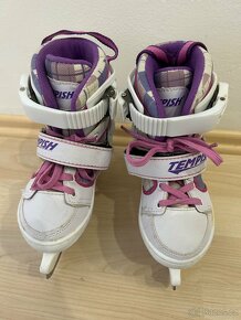 Lední brusle Tempish Verso Ice girl fialové rostoucí 30-33 - 6