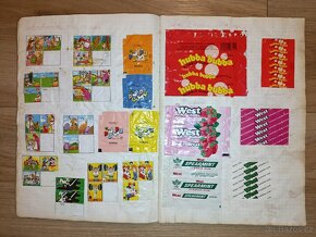 SBÍRKA STARÝCH ŽVÝKAČKOVÝCH OBALŮ, přes 170 Ks - 6