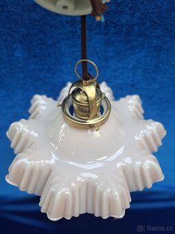 Závěsná lampa starorůžová - 6