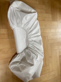 Prostěradlo nepropustné napínací do dětské postýlky - 6