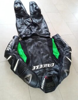 Dainese Racing 3-Pánská kožená moto kombinéza, dvoudílná - 6