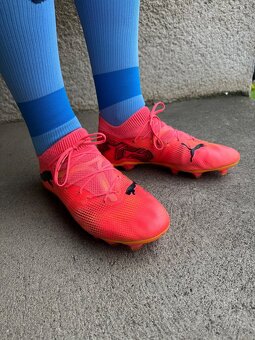 Kopačky Puma Match 7 a štulpny Nike - 6