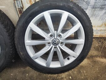 17"zimní alu sada Dijon 5x112 origo Golf 7 GTD Octavia 3 RS - 6