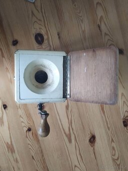 Starožitný mlýnek na kávu OPTIMA - 6