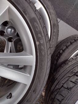 alu 5x100 R17- pneu 215/40 - 6