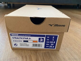 Dětská sálová obuv MIZUNO Stealth Star - vel. 32,5 - 6