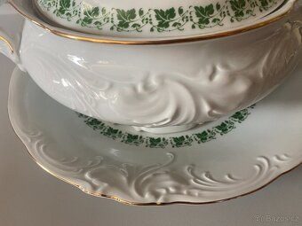 polévková mísa stará mísa na polévku porcelán starý servis - 6