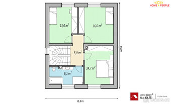Nízkoenergetický patrový RD 4+kk v Machové u Otrokovic - 6