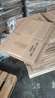 papírové Krabice klopové + proložky - 6