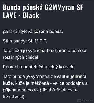 Pánská kožená bunda - 6