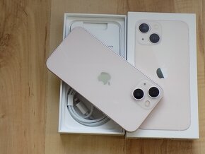 APPLE iPhone 13 mini 128GB Pink - ZÁRUKA - TOP STAV - 98%Bat - 6