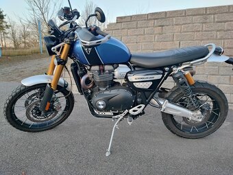 Triumph Scrambler 1200 XE - 1. majitel, zakoupeno v ČR - 6