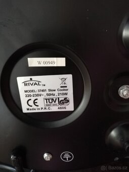 Pomalý hrnec zn. Crock Pot obsah 3,5 litru, nový - 6