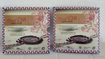 Sada minci vznik republiky - EURA a KORUNY, 2018 - 6