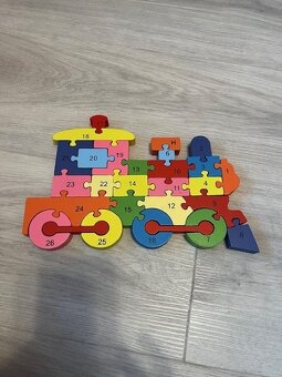 Dřevené puzzle - 6