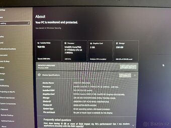 Dell Precision 3520 – i7, 16 GB RAM, SSD, nová baterie – per - 6