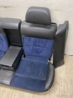 VW PASSAT B5, B5,5 1996-2005 - ZADNÍ SEDAČKY ALCANTARA - 6