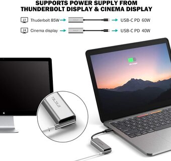 ELECJET USB-C na MagSafe 1 & 2 adaptér pro MacBook a USB-C - 6