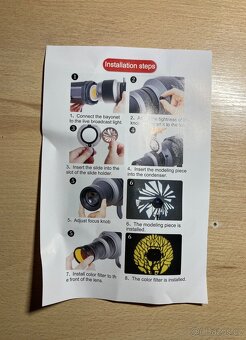 SpotLight s Bowens Mount pro LED video světlo - 6