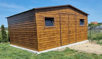 Český Těšín 3m x 5m Plechová garáž KAMBLACH Garáže - 6
