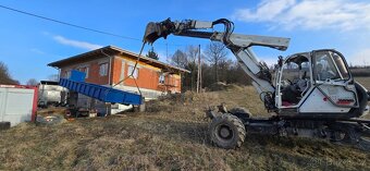 Kráčejici bager , zemní práce - 6