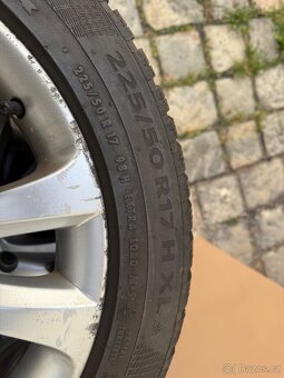 Zimní pneu 8mm + ALU disky 17" - 6