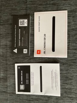 Soundbar JBLcinema SB120 - 6