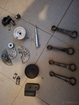 Nahradni dily - jawa CZ, pionyr, kyvacka - mix - 6