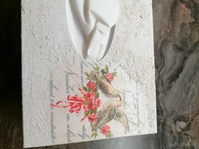 Dřevěná krabička na kapesníky - 6