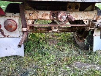 Vlek za traktor, vyklápěcí - 6