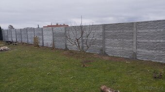 Montáže betonových plotů - 6