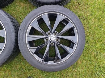 16" alu kola Škoda - FABIA III, RAPID + pneu Dunlop 215/45 - 6