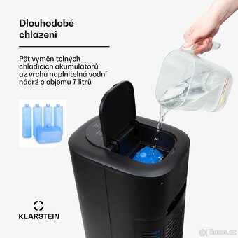 Klarstein Polar Tower Smart ochlazovač vzduchu 4v1 (použitý) - 6