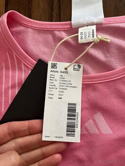 Tričko crop top Adidas Aeroready Aeroknit - 6