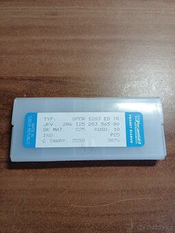 Břitové destičky PRAMET - 6