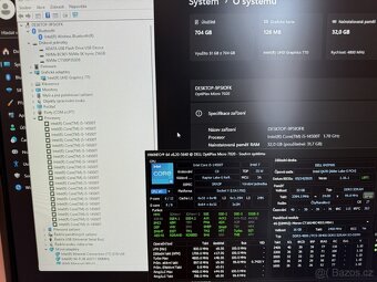 DELL Optiplex 7020 Micro MFF - i5-14500T - 32GB RAM - 2x SSD - 6