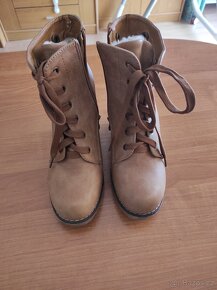Dámské zimní boty na klínku 38 - 6