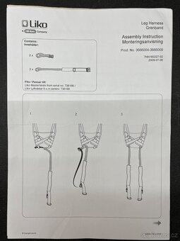 Pacientský závěs, postroj - 6