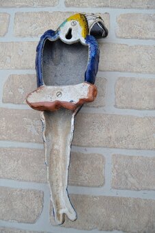 Litinový PAPOUŠEK 36cm - 6