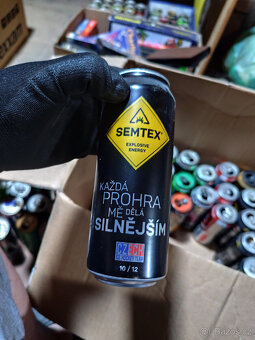 Plechovky od Energy Drinků Semtex - 1 - 6