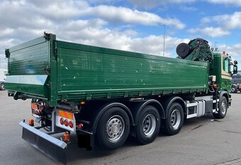 Scania G 490 - 8x4 – Valník/Sklápěč + HR-HIAB 24tnm – EURO 6 - 6